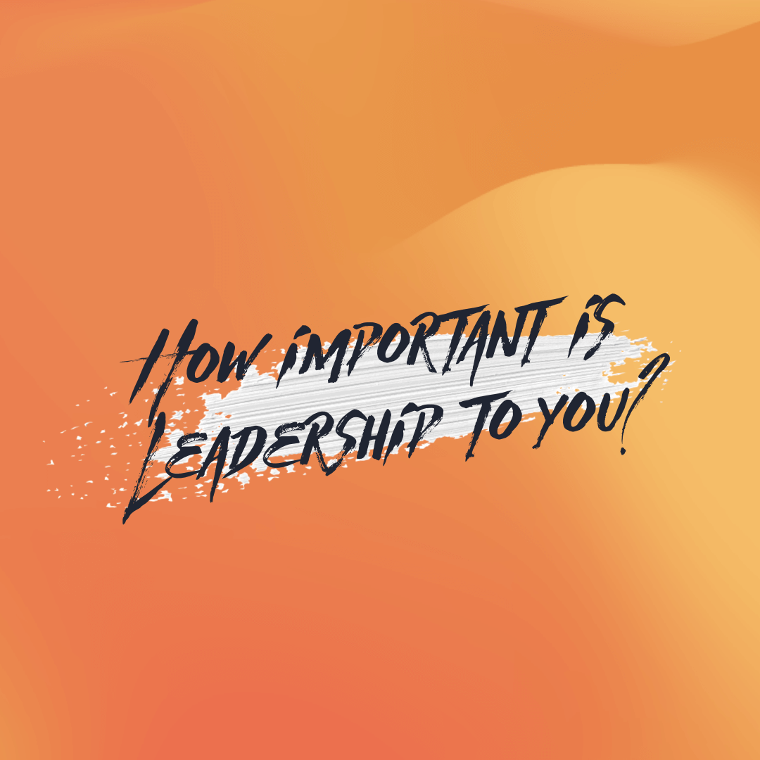How important is leadership to you?